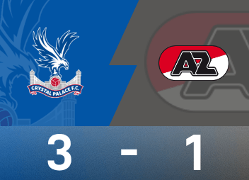 รายงานผลการแข่งขันยูฟ่าแชมเปียนส์ลีก : ซาร์ดับเบิ้ล, มัตต้าพลาดแต้ม, คริสตัล พาเลซ 3-1 อัลค์มาร์